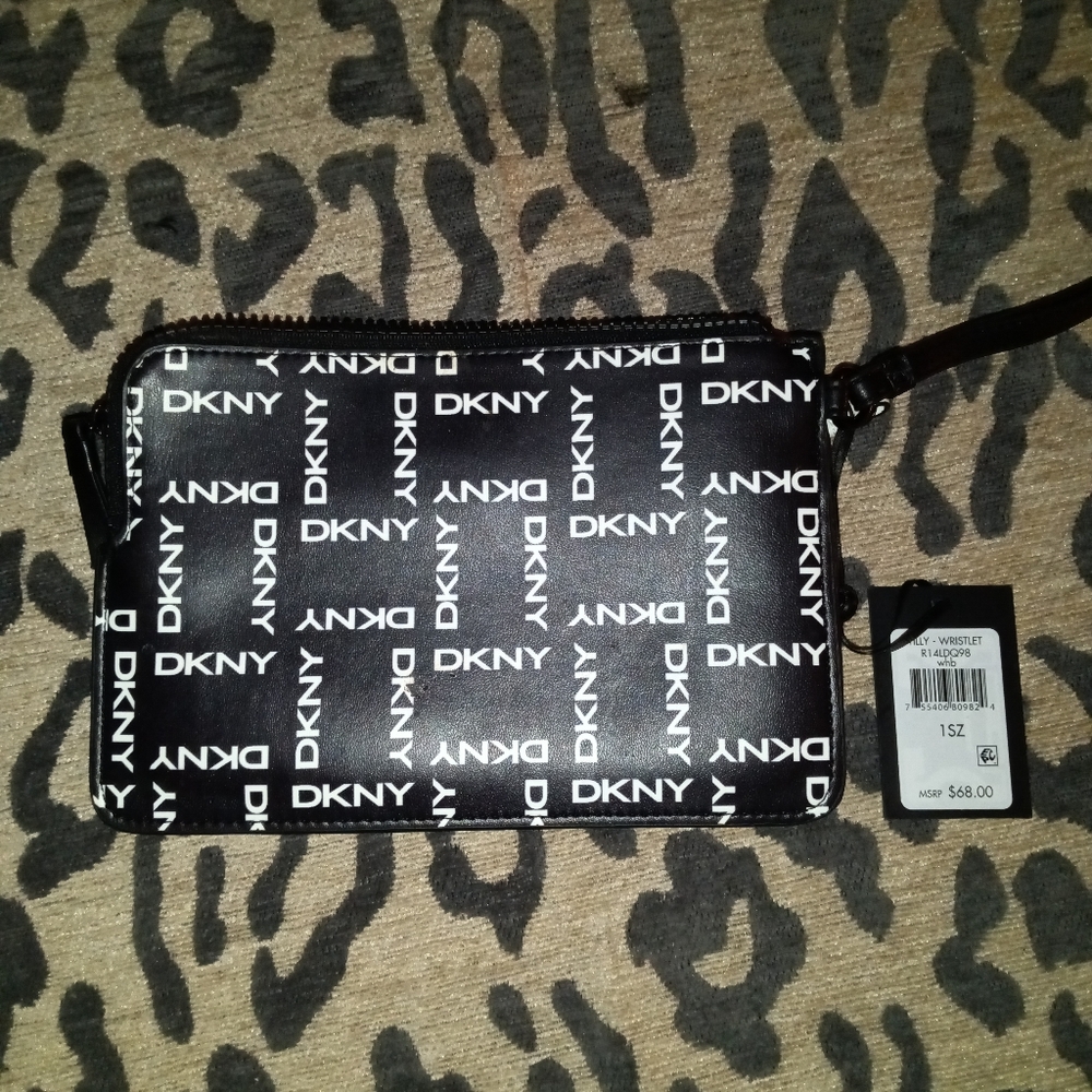 NWT DKNY BLACK WRISLET